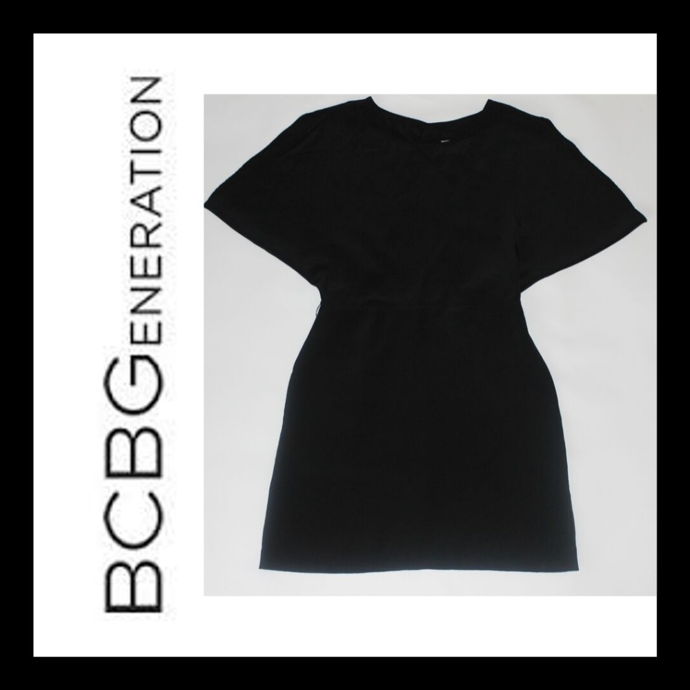 BCBG BLACK KEYHOLE DRESS
